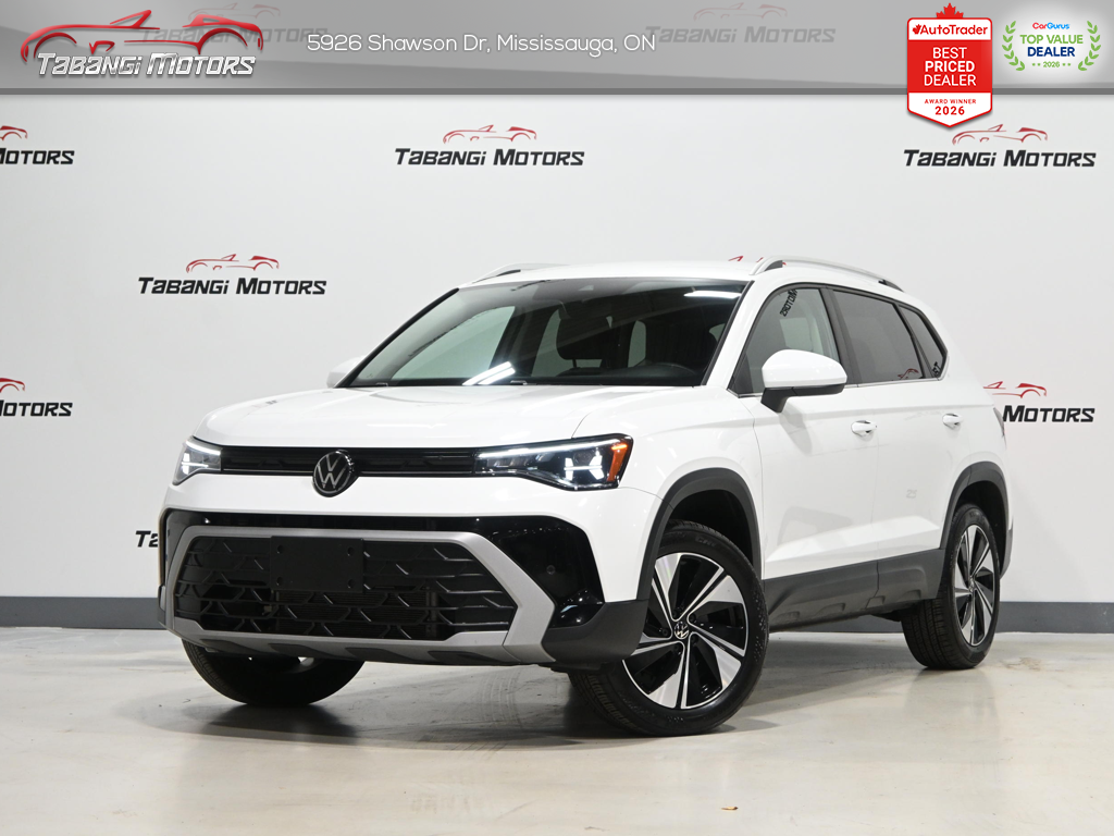 White 2026 Volkswagen Taos SUV / Crossover Automatic
