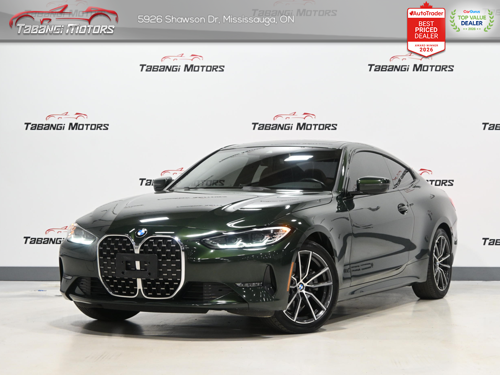 Green 2022 BMW 4 Series Coupe All-Wheel Drive Automatic