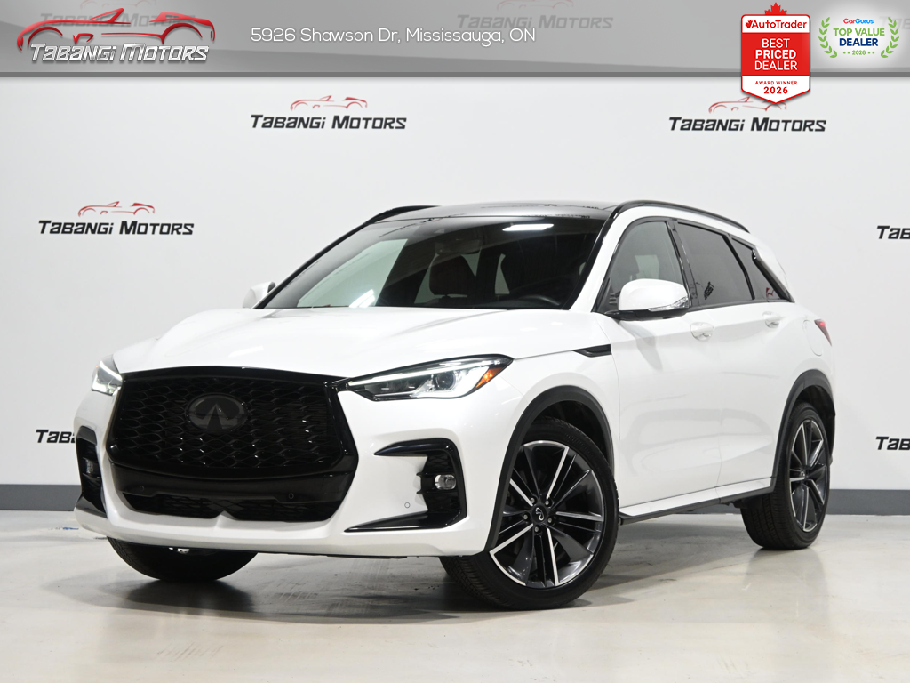 White 2024 INFINITI QX50 SUV / Crossover All-Wheel Drive Automatic