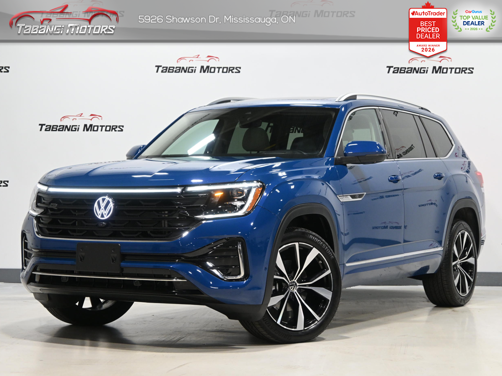 Blue 2026 Volkswagen Atlas SUV / Crossover Automatic