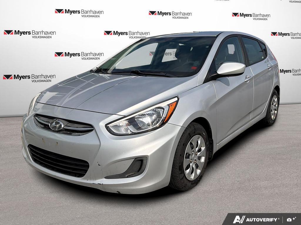 Ironman Silver Metallic 2017 Hyundai Accent Hatchback Manual