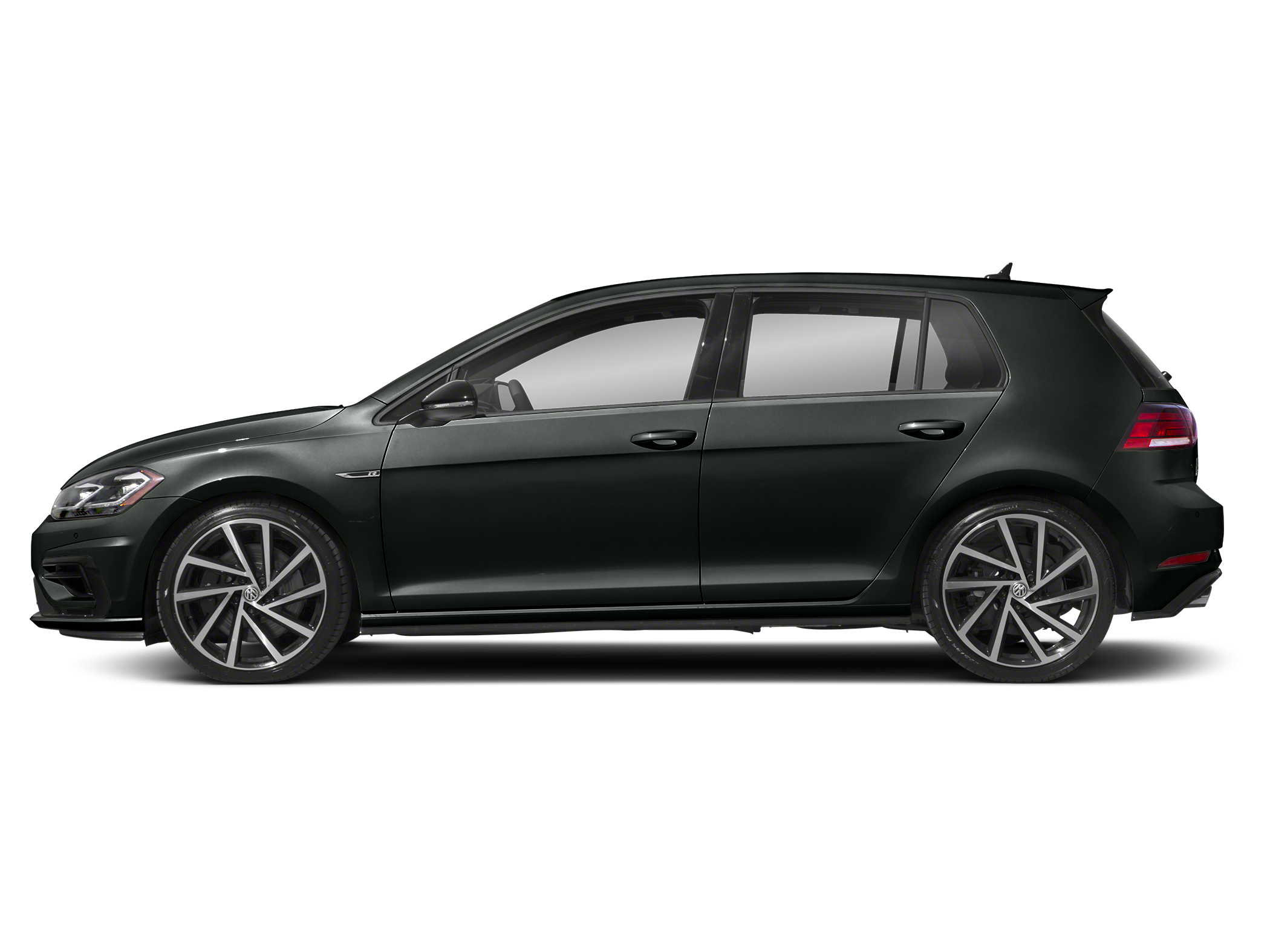 Deep Black Pearl 2018 Volkswagen Golf R 4-Door AWD Hatchback All-Wheel Drive Automatic