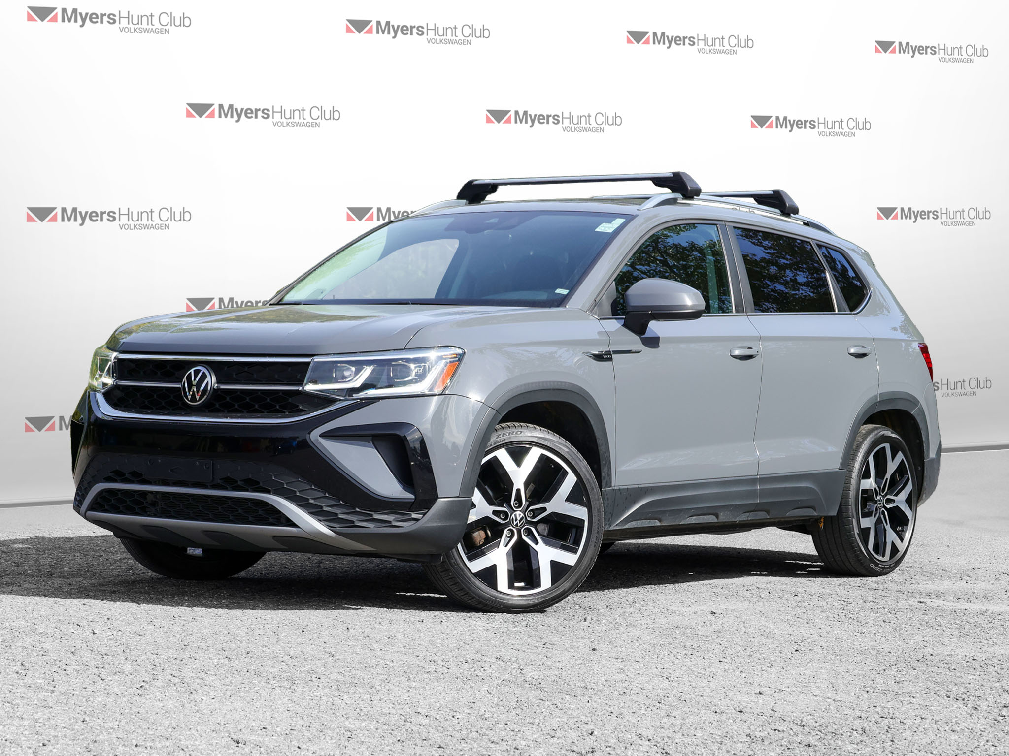 Pure Gray 2022 Volkswagen Taos SUV / Crossover  Automatic