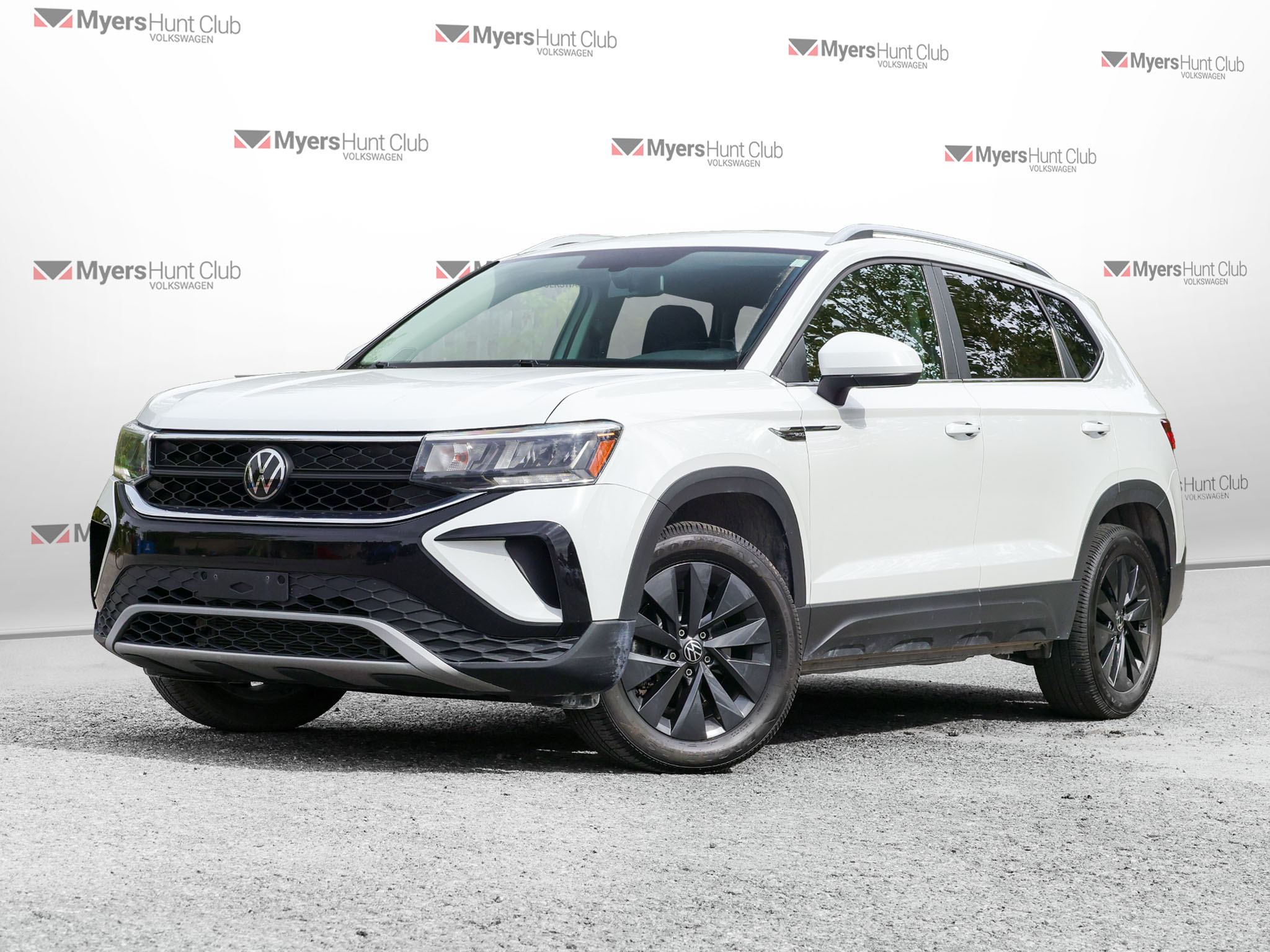 Pure White 2022 Volkswagen Taos SUV / Crossover  Automatic