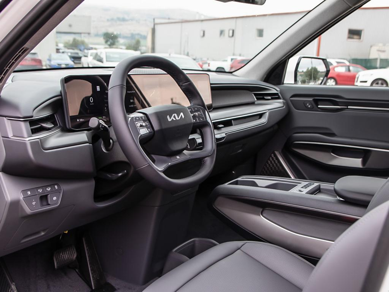 2026 Kia EV9 Light - Navigation - Cooled Seats - $187.62 /Wk - Snow White Pearl exterior view 13