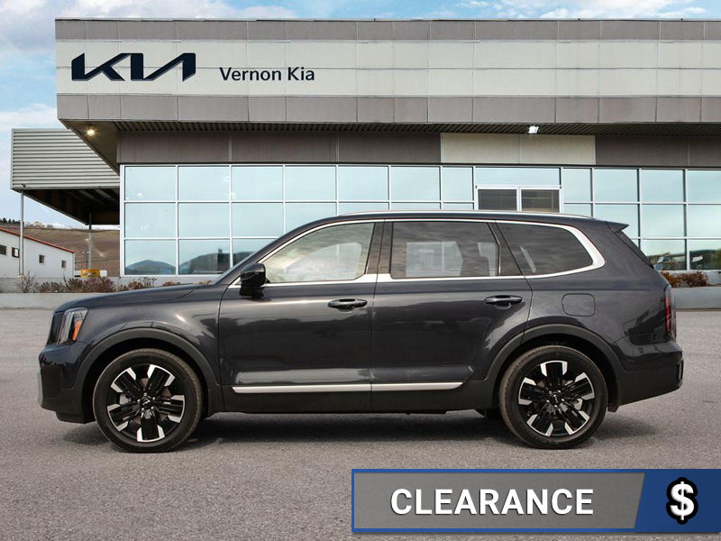 2025 Kia Telluride SX Limited $4450!!! OFF!!! SAVE ON MANAGER DEMO - Panthera Metal Grey exterior view 3