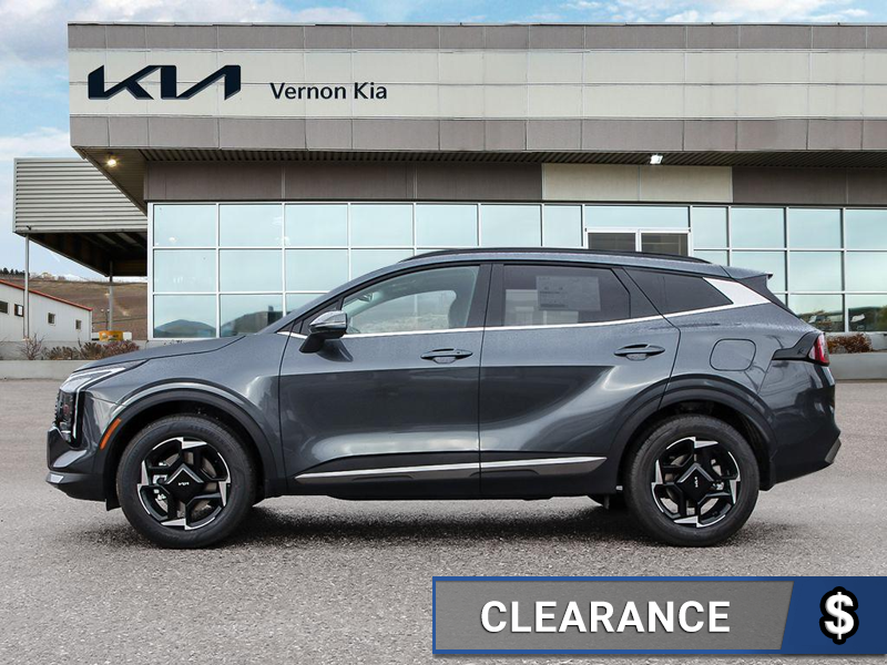 2026 Kia Sportage EX AWD - Leather Seats - $132.75 /Wk - Gravity Grey exterior view 3