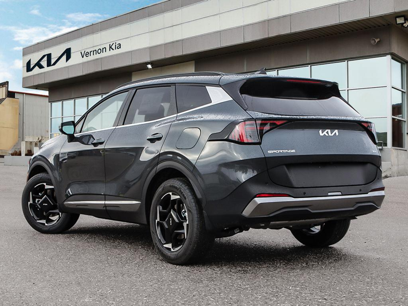 2026 Kia Sportage EX AWD - Leather Seats - $132.75 /Wk - Gravity Grey exterior view 4