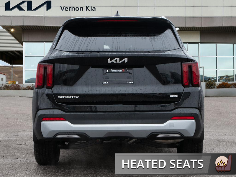 2026 Kia Sorento Hybrid LX - Heated Seats - Apple CarPlay - $146.52 /Wk - Aurora Black Pearl exterior view 5
