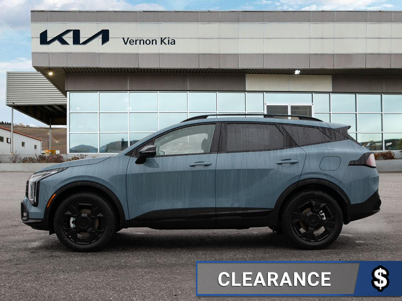 2026 Kia Sportage X-LINE LIMITED - Leather Seats - $148.55 /Wk - Heritage Blue exterior view 3