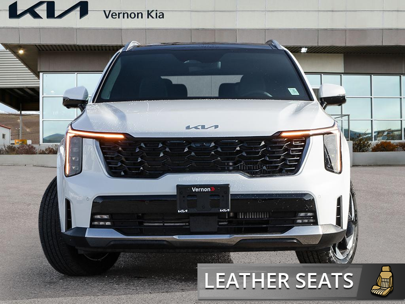 2026 Kia Sorento Hybrid SX - Leather Seats - $187.78 /Wk - Snow White Pearl exterior view 2