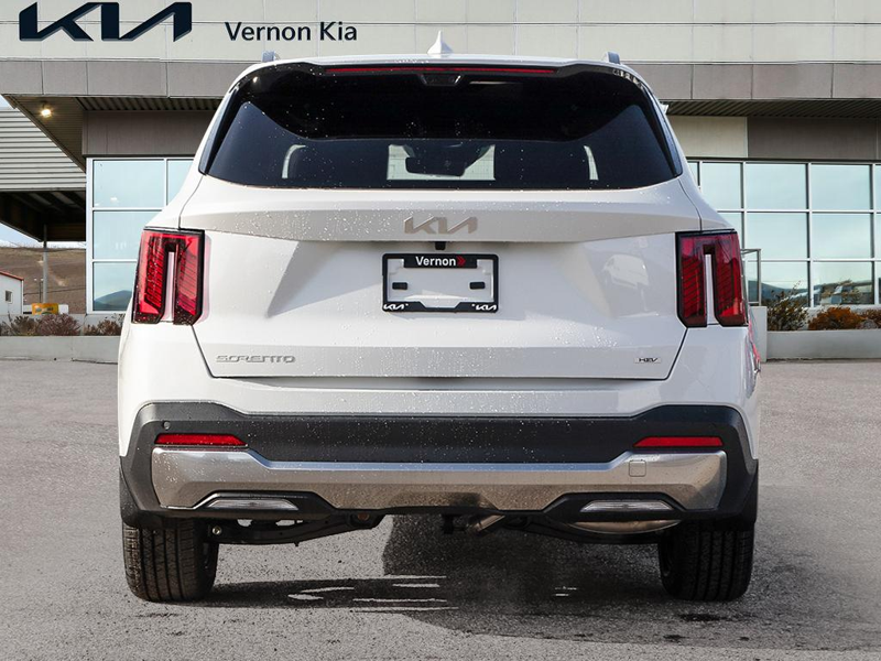 2026 Kia Sorento Hybrid SX - Leather Seats - $187.78 /Wk - Snow White Pearl exterior view 5