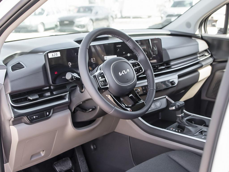 2026 Kia Carnival LX+ - Navigation - Power Liftgate - $158.77 /Wk - Snow White Pearl exterior view 14