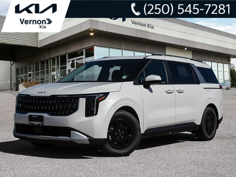 2026 Kia Carnival LX+ - Navigation - Power Liftgate - $158.77 /Wk - Snow White Pearl exterior view 1