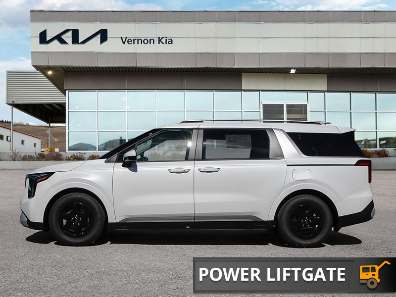 2026 Kia Carnival LX+ - Navigation - Power Liftgate - $158.77 /Wk - Snow White Pearl exterior view 3
