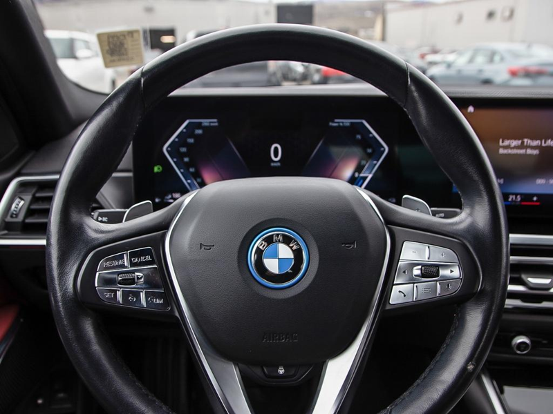 2023 BMW 3 Series 330e xDrive Ultimate Fuel Savings Meets Legendary BMW Performance - White exterior view 14