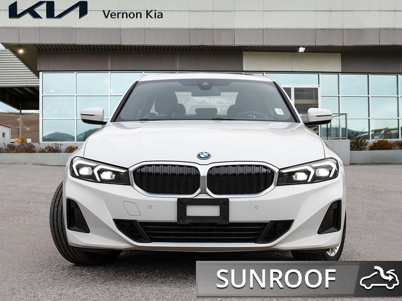 2023 BMW 3 Series 330e xDrive Ultimate Fuel Savings Meets Legendary BMW Performance - White exterior view 2