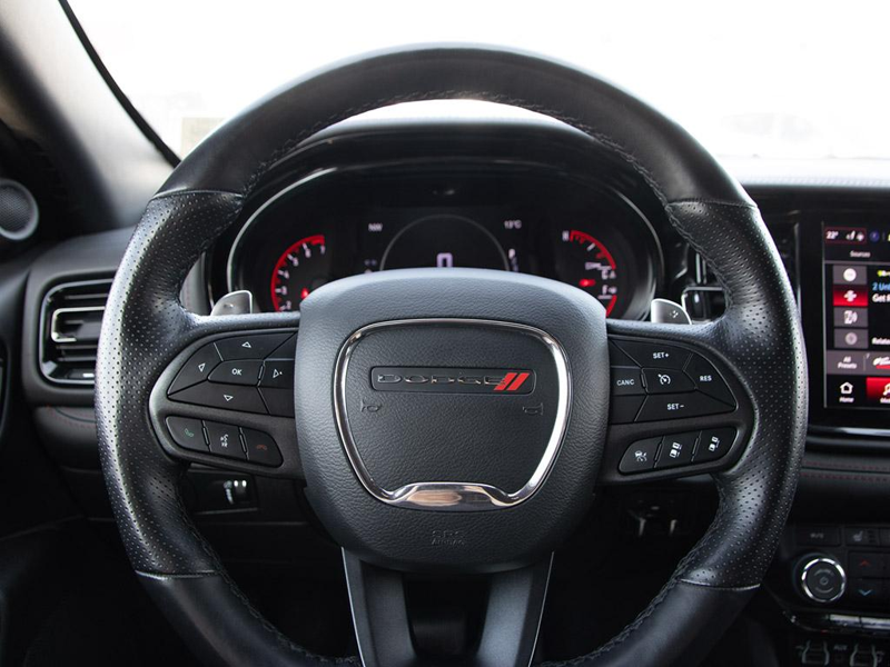 2023 Dodge Durango GT 3-Row 7-Passenger Seating, Massive Cargo Room - White exterior view 14