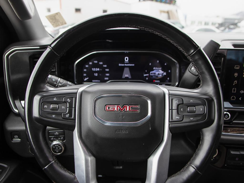 2024 GMC Sierra 1500 Elevation  Bumper-to-Bumper Color Matched Styling, Aggressive Street Presence - White exterior view 13