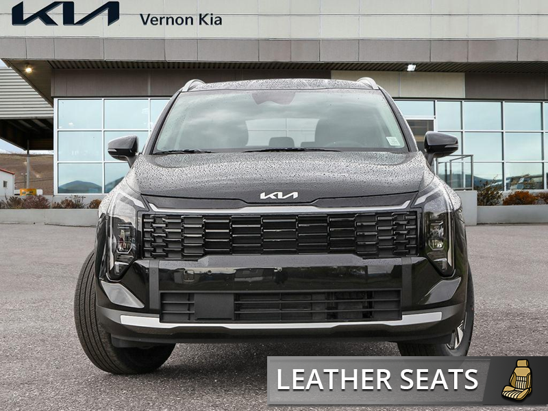 2026 Kia Sportage Hybrid EX Premium AWD - Leather Seats - $144.46 /Wk - Fusion Black exterior view 2