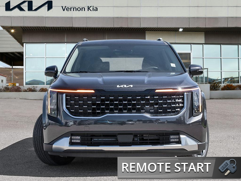 2026 Kia Carnival Hybrid EX - Navigation - 360 Camera - $176.84 /Wk - Panthera Metal Grey exterior view 2