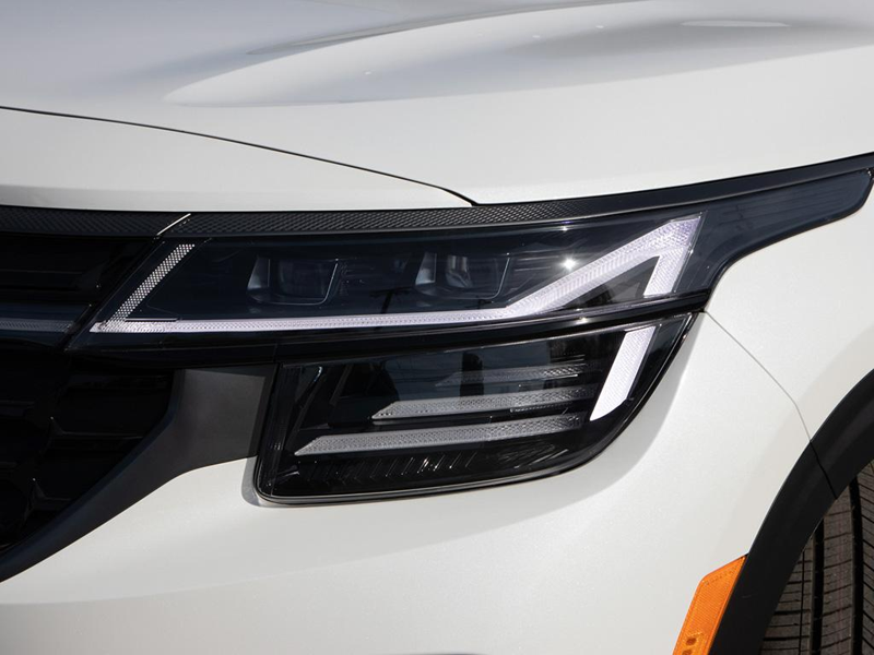 2026 Kia Seltos X-LINE - Leather Seats - $136.31 /Wk - Snow White Pearl exterior view 10