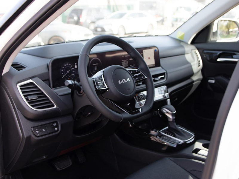 2026 Kia Seltos X-LINE - Leather Seats - $136.31 /Wk - Snow White Pearl exterior view 13