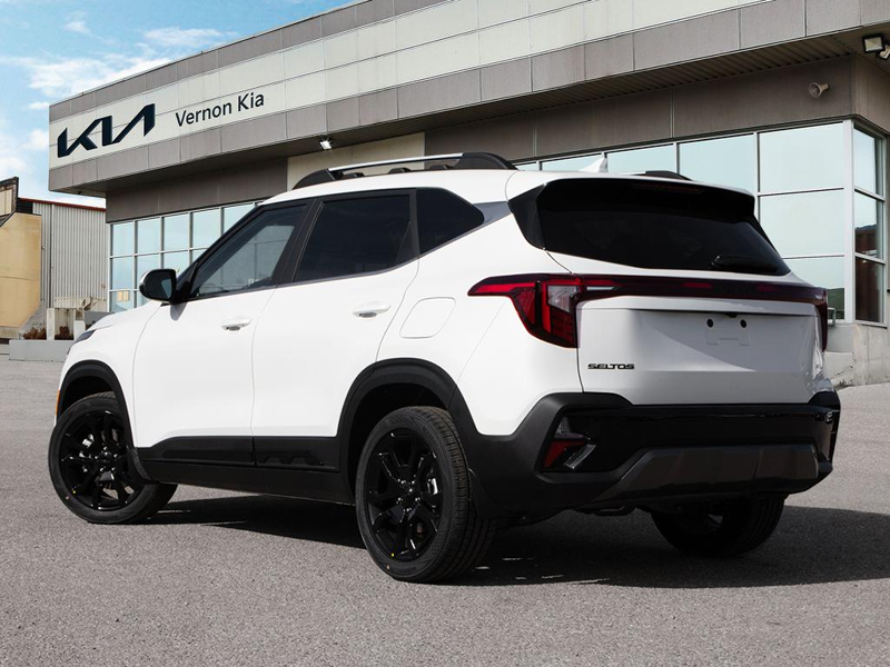 2026 Kia Seltos X-LINE - Leather Seats - $136.31 /Wk - Snow White Pearl exterior view 4