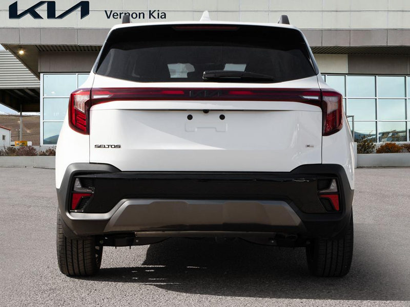 2026 Kia Seltos X-LINE - Leather Seats - $136.31 /Wk - Snow White Pearl exterior view 5