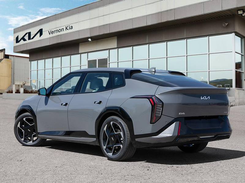 2026 Kia EV4 GT-Line Limited - $173.06 /Wk - Shale Grey exterior view 4