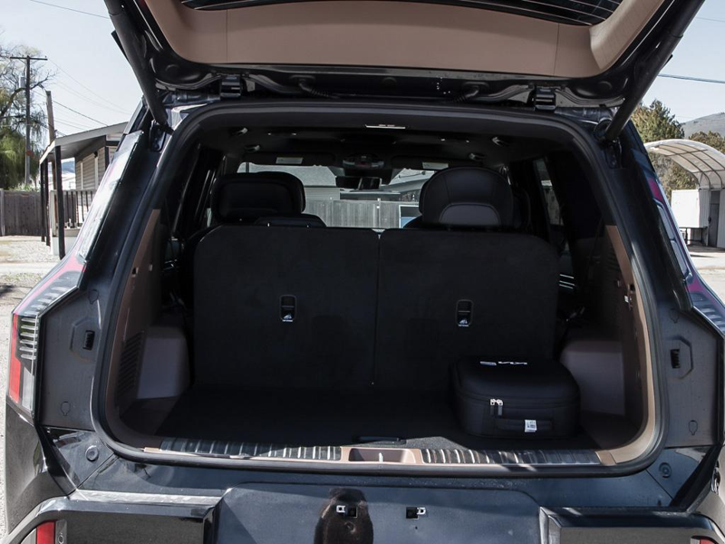 2026 Kia EV9 Land w/GT-Line Package AWD - HUD - $241.56 /Wk - Aurora Black Pearl exterior view 11