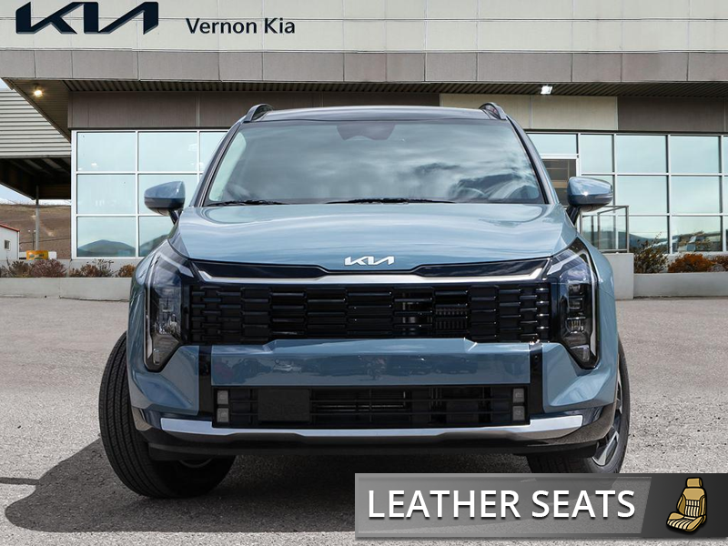 2026 Kia Sportage Hybrid EX Premium AWD - Leather Seats - $145.17 /Wk - Heritage Blue exterior view 2