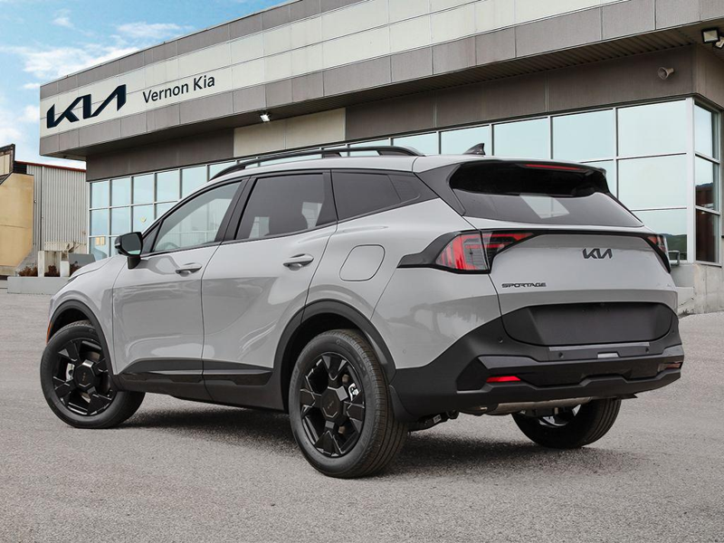 2026 Kia Sportage X-LINE LIMITED - Leather Seats - $148.55 /Wk - Wolf Gray exterior view 4
