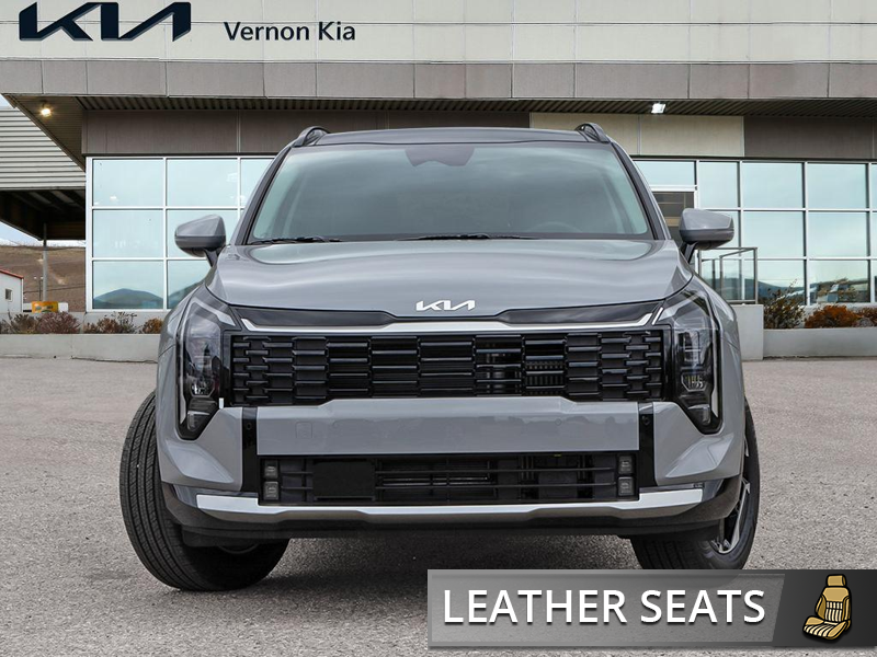 2026 Kia Sportage Hybrid EX Premium AWD - Leather Seats - $145.17 /Wk - Wolf Gray exterior view 2