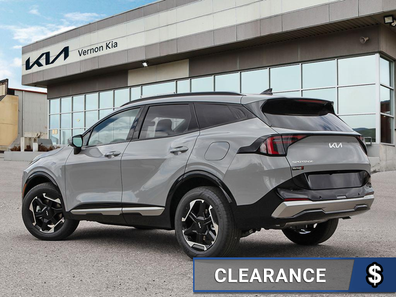 2026 Kia Sportage Hybrid EX Premium AWD - Leather Seats - $145.17 /Wk - Wolf Gray exterior view 4