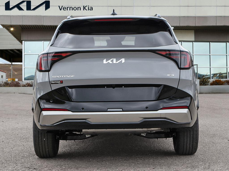 2026 Kia Sportage Hybrid EX Premium AWD - Leather Seats - $145.17 /Wk - Wolf Gray exterior view 5