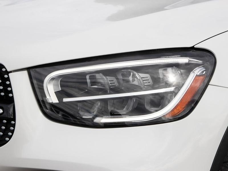 2022 Mercedes-Benz GLC 300 4MATIC SUV  Turbo Performance, Prestigious German Engineering - White exterior view 10