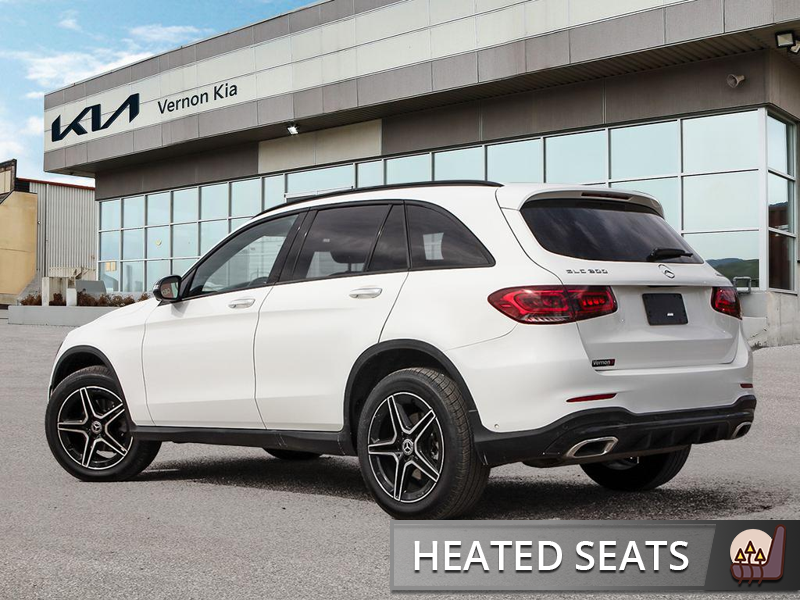 2022 Mercedes-Benz GLC 300 4MATIC SUV  Turbo Performance, Prestigious German Engineering - White exterior view 4