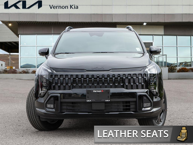 2026 Kia Sportage X-LINE LIMITED - Leather Seats - $147.85 /Wk - Fusion Black exterior view 2