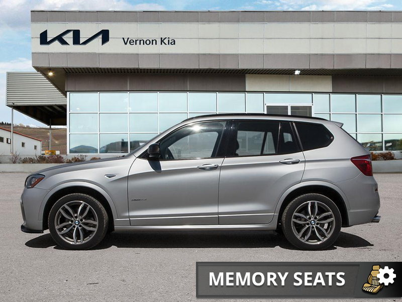 2017 BMW X3 xDrive 28i Turbo Power, Precise German Engineering - Silver exterior view 3