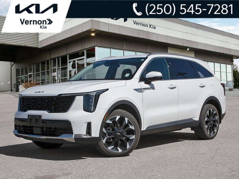 2025 Kia Sorento EX The Ultimate Modern 3-Row, High Style, High Performance - Snow White Pearl exterior view 1