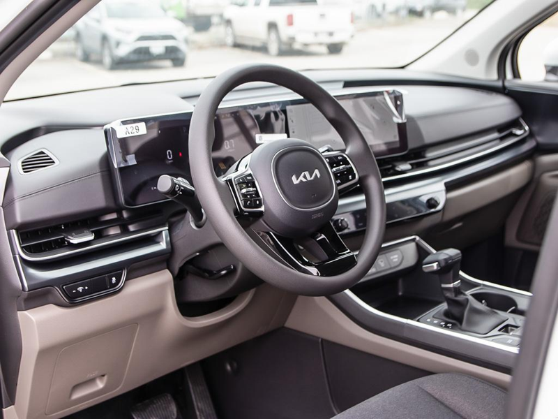 2026 Kia Carnival LX - Navigation - $148.22 /Wk - Snow White Pearl exterior view 13