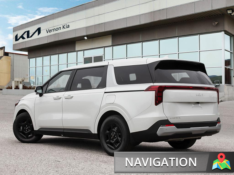 2026 Kia Carnival LX - Navigation - $148.22 /Wk - Snow White Pearl exterior view 4