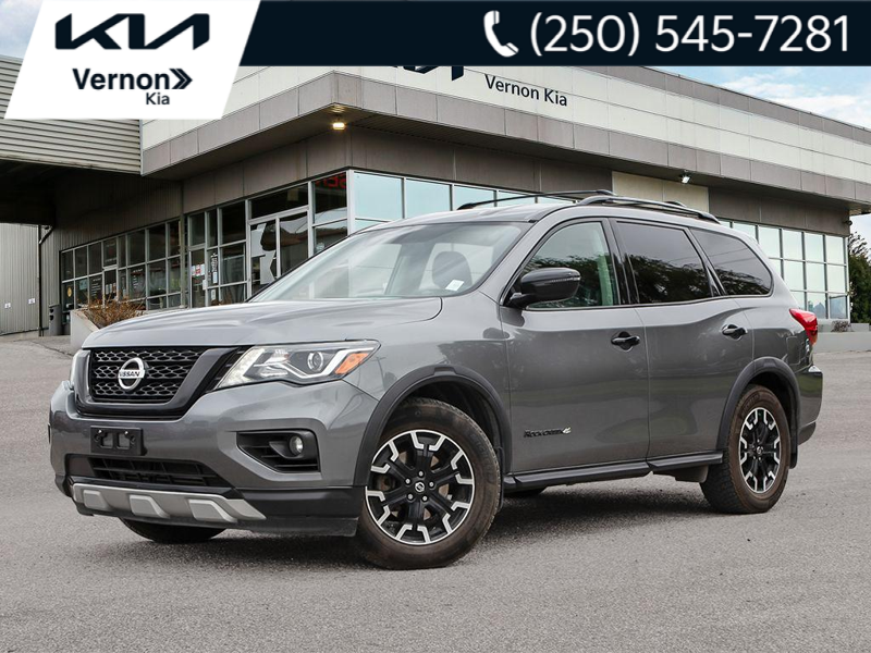 2020 Nissan Pathfinder SV Tech 3-Row Versatility, Massive Cargo Space - Grey exterior view 1