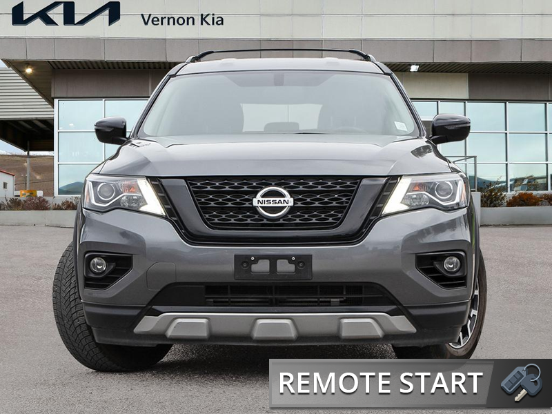 2020 Nissan Pathfinder SV Tech 3-Row Versatility, Massive Cargo Space - Grey exterior view 2