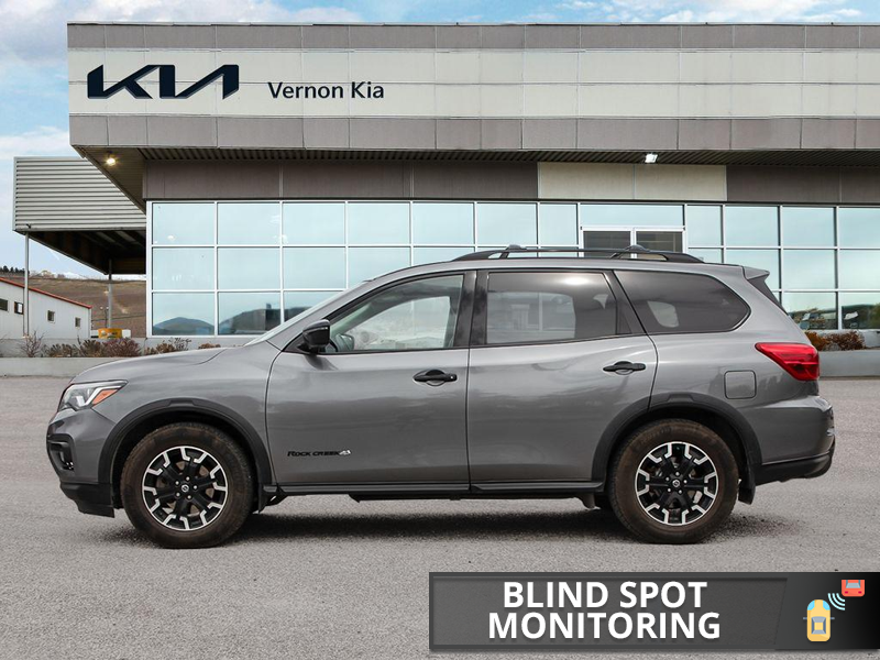 2020 Nissan Pathfinder SV Tech 3-Row Versatility, Massive Cargo Space - Grey exterior view 3