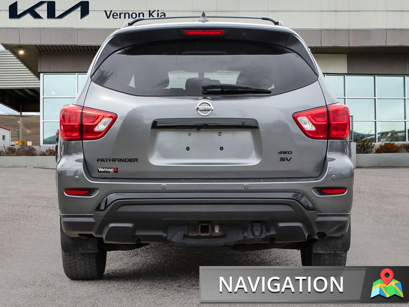 2020 Nissan Pathfinder SV Tech 3-Row Versatility, Massive Cargo Space - Grey exterior view 5