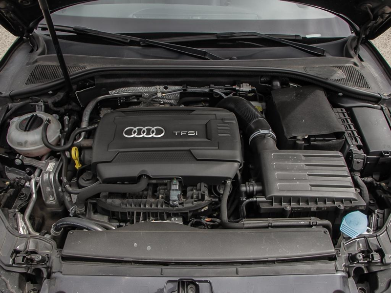 2017 Audi A3 2.0T quattro Technik Sleek Styling, Perfect Summer Cruiser - Black exterior view 10