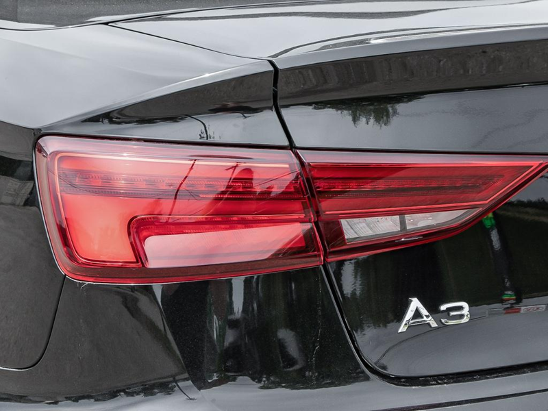 2017 Audi A3 2.0T quattro Technik Sleek Styling, Perfect Summer Cruiser - Black exterior view 14