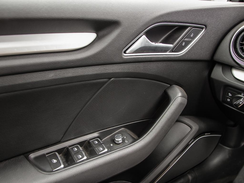2017 Audi A3 2.0T quattro Technik Sleek Styling, Perfect Summer Cruiser - Black exterior view 19